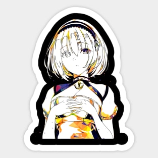 Sirius Azur Lane Pop Art Sticker